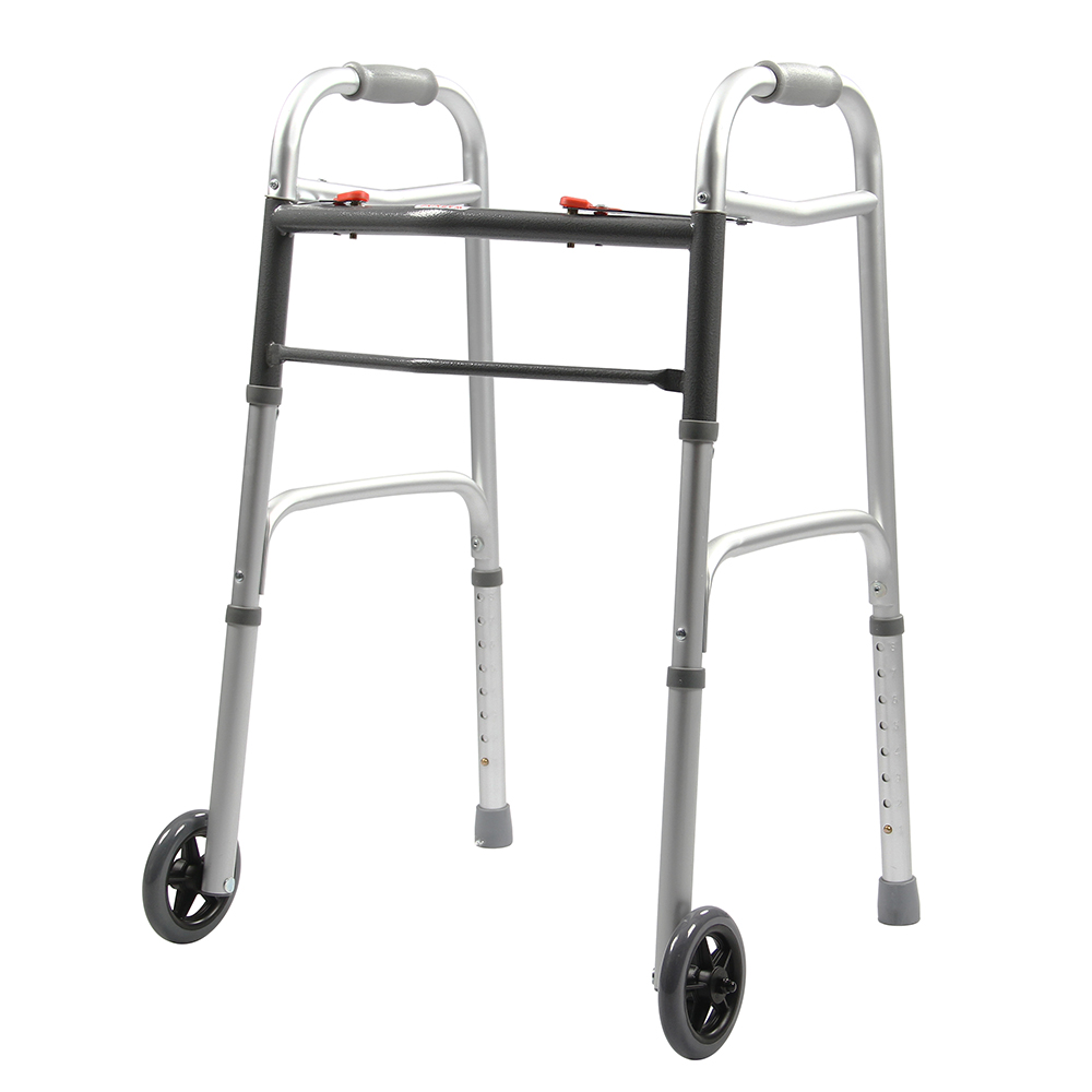 two button medical elderly walker