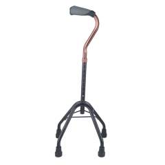walking cane with 4 prongs