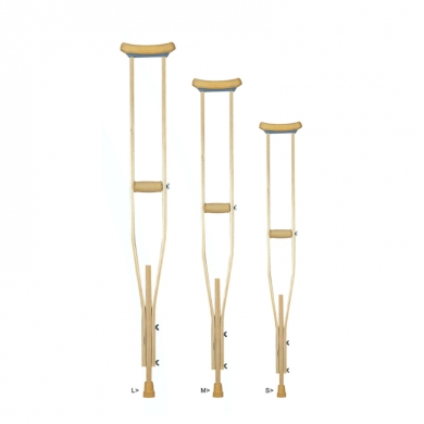 Wooden Underarm Crutch