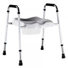 Toilet seat with legs