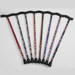 floral walking stick