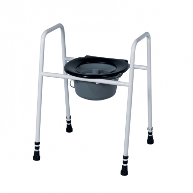 Over the Toilet Frame Commode