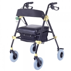 Upgraded Aluminum Rollator Walker