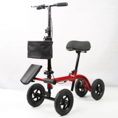 Outdoor Seated Knee Scooter Walker